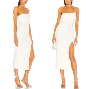 Bec & Bridge Fleur Asymmetric Midi Dress 761